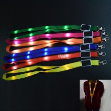 8 colors LED Light Lanyard